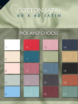 Cotton Satin Fabric (165 x 104 )