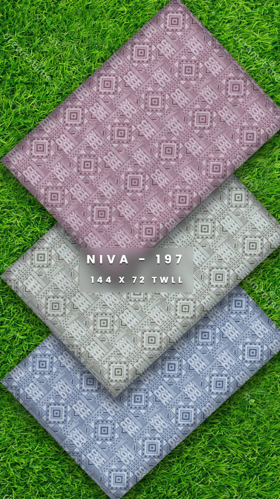 40 x 40 Poplin Print Laffer Finish - Image 4