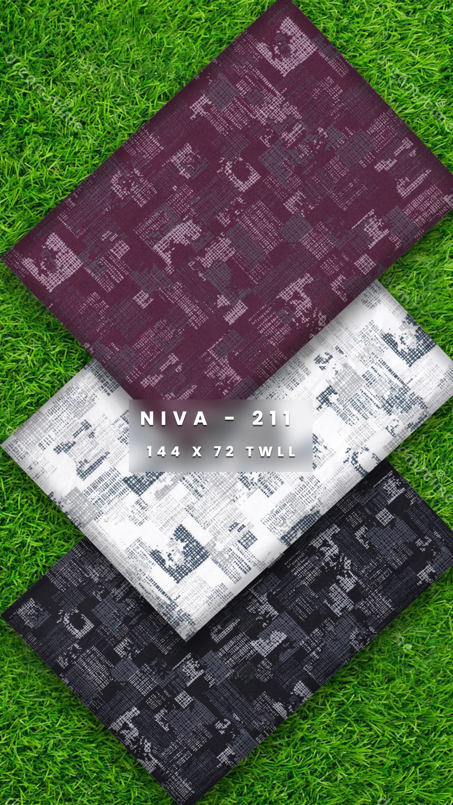 40 x 40 Poplin Print Laffer Finish - Image 2