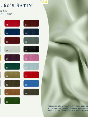 Royal 60's Satin (165 x 104 )