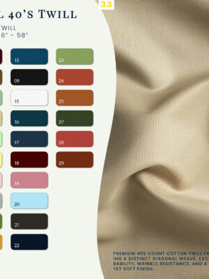 Royal 40 's Bio Twill